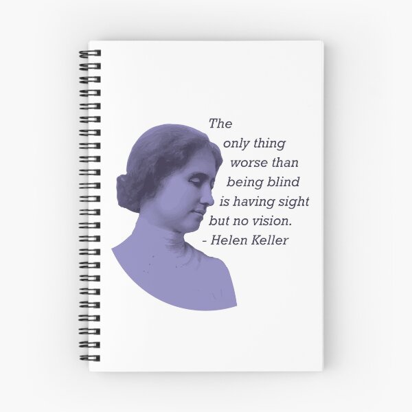 Item preview, Helen Keller Quote - Women's History designed and sold by mypolitics.