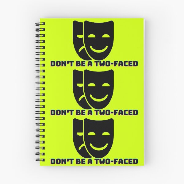 Item preview, Don't Be A Two-faced  designed and sold by HappinessWorld.