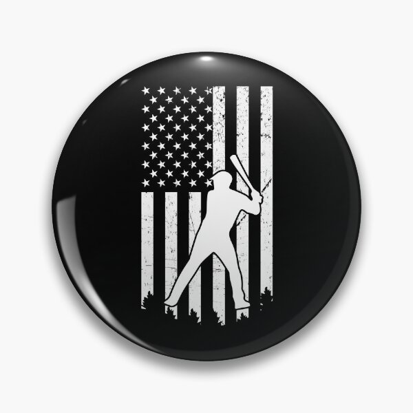 Item preview, Baseball Player American Flag designed and sold by TopDawgDesigns.