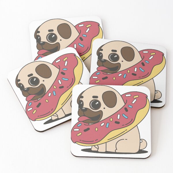 Item preview, Donut Pug designed and sold by edwardecho.