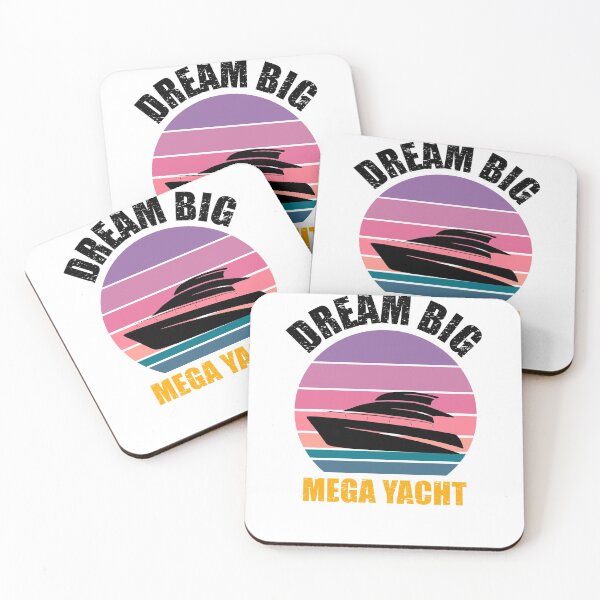 Item preview, Mega Yacht, Dream Big - Trendy Vibe designed and sold by aksh-store.