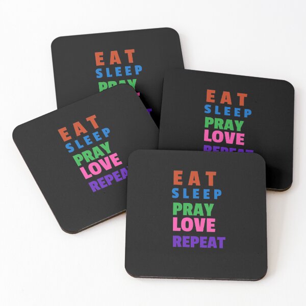 Item preview,  Lovely Eat Sleep Pray Love Repeat Design designed and sold by MerciMe.
