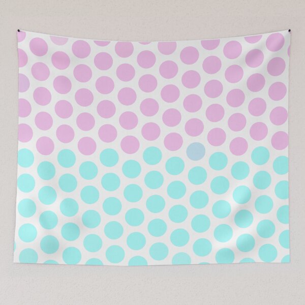 Item preview, Pink and Blue Dots Pattern designed and sold by CianiCentral.
