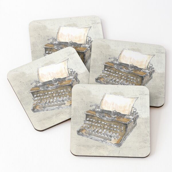 Item preview, Vintage Objects - Vintage Typewriter - Gift for Writer - I. designed and sold by FanitsaArt.