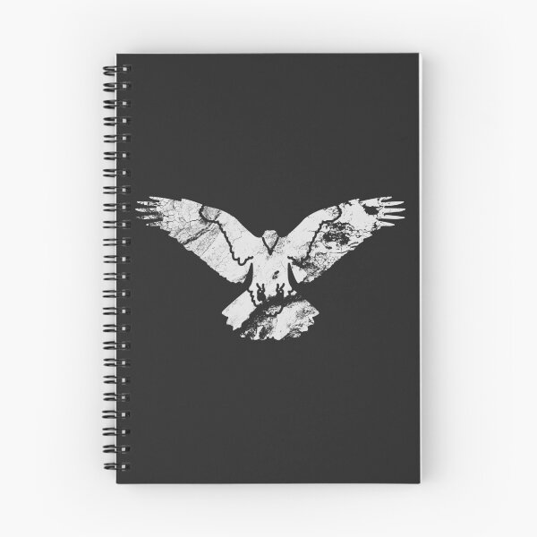 Item preview, Cuervo volador desgastado designed and sold by SpitsPixels.