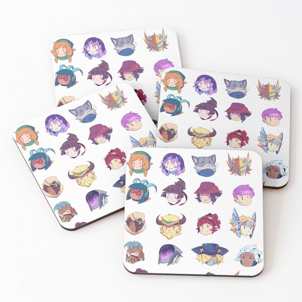 Item preview, Brawlhalla Legends Set 1 - Series 2 designed and sold by calamari-pop.