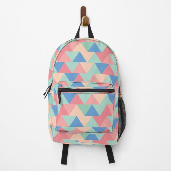 Item preview, Abstract colorful triangle pattern trendy geometric dynamic print designed and sold by UniqueMw.