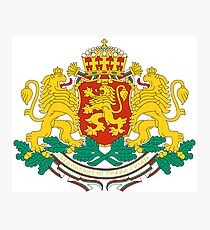 Bulgaria Coat of Arms Photographic Print