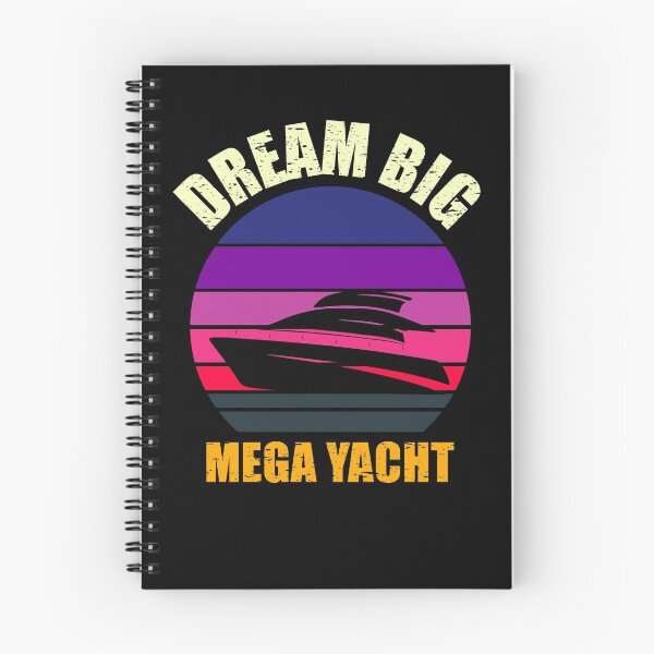Aperçu de l'œuvre Mega Yacht, Dream Big - Ambiance contemporaine créée et vendue par aksh-store.
