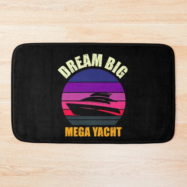 Item preview, Mega Yacht, Dream Big - Contemporary Vibe designed and sold by aksh-store.