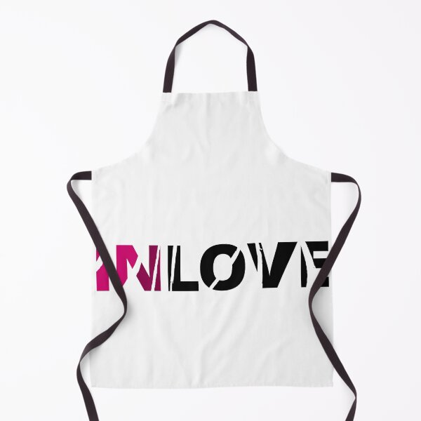 Item preview, IN LOVE ... pink and black designed and sold by GOWILDstyle.