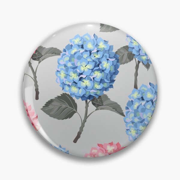Item preview, Pink & Blue Summer Hydrangeas  designed and sold by newburyboutique.