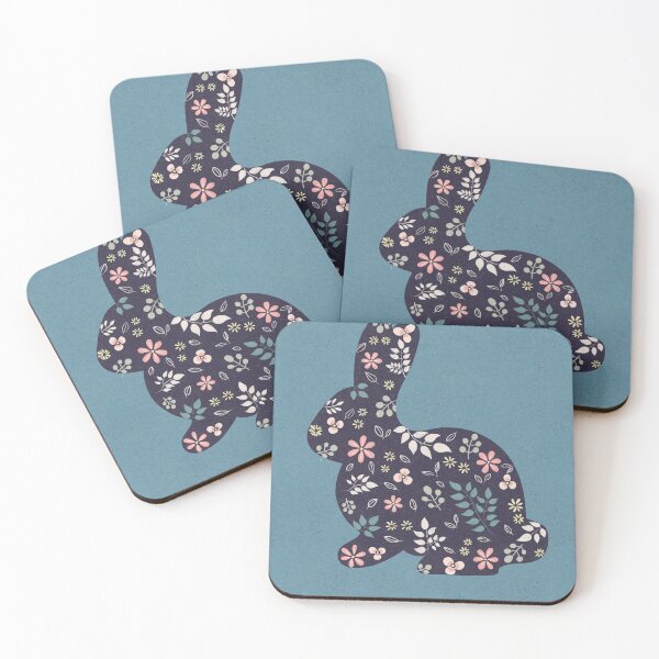 Item preview, Flower Bunny Blue designed and sold by ToEllaBloom.