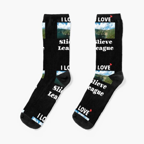 I Love Slieve League Socks