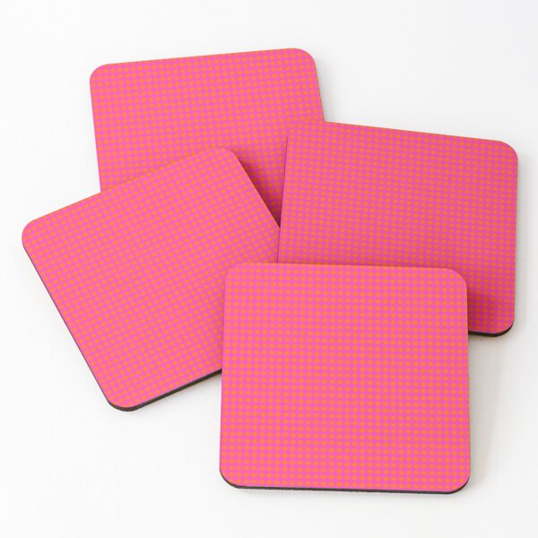 Item preview, Pink and Orange Gingham Pattern designed and sold by Bumblefuzzies.