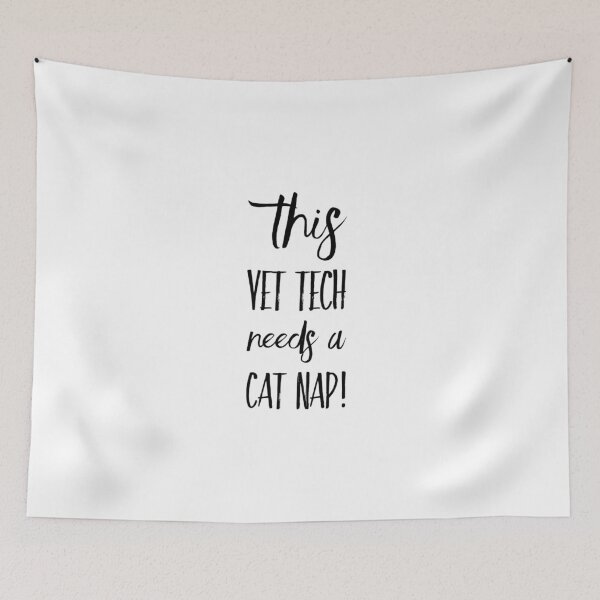 Item preview, This Vet Tech Needs a Cat Nap! designed and sold by CJCTEES.