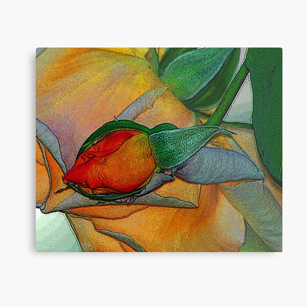 Tuesday Abstraction Metal Print