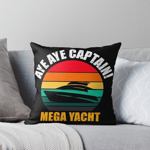 Item preview, MEGA YACHT, AYE AYE CAPTAIN! designed and sold by aksh-store.