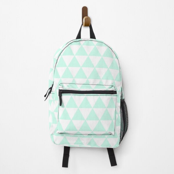 Item preview, Aesthetic Pastel Blue Geometric Triangle Pattern designed and sold by STAR10008.