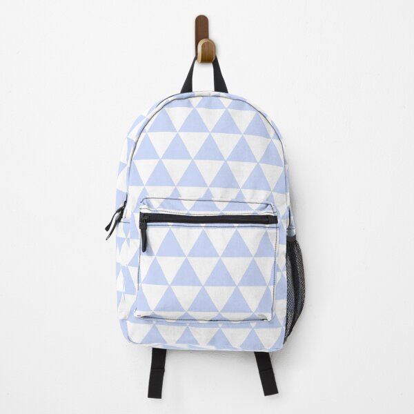 Item preview, Aesthetic Pastel Indigo Geometric Triangle Pattern designed and sold by STAR10008.