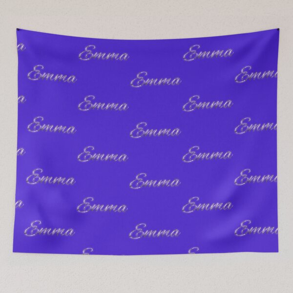 Item preview, EMMA NAME / Blue designed and sold by LizBanegasArt.