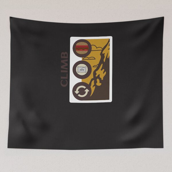 Item preview, Eat Sleep Climb Repeat designed and sold by CrimsonKnights.