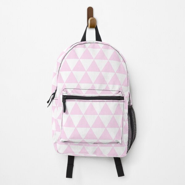 Item preview, Aesthetic Pastel Pink Geometric Triangle Pattern designed and sold by STAR10008.