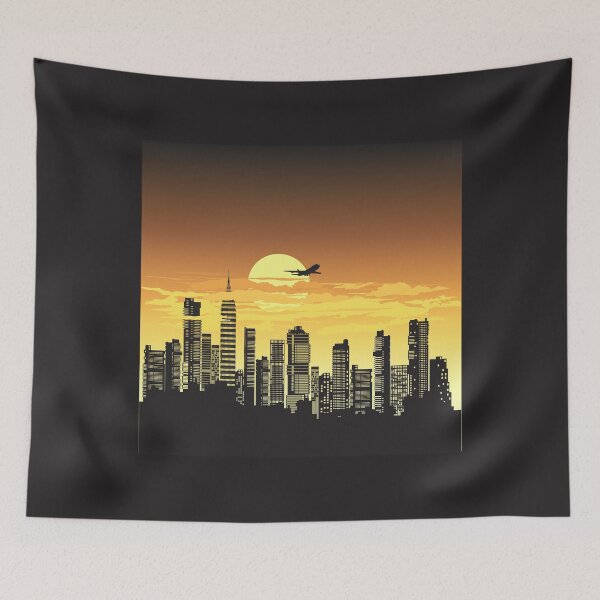 Item preview, Skyscraper and Sunset designed and sold by K-icon.