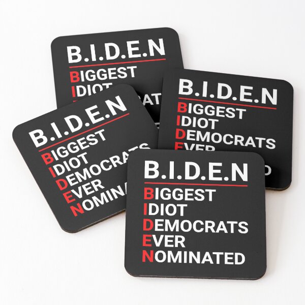 Item preview, Biggest Idiot Democrats Ever Nominated Funny Anti Joe Biden 2020 designed and sold by naworas.