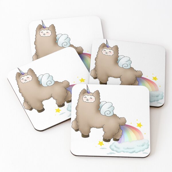 Item preview, Alpaca-Corn Pastel Rainbow designed and sold by KrissySempai.