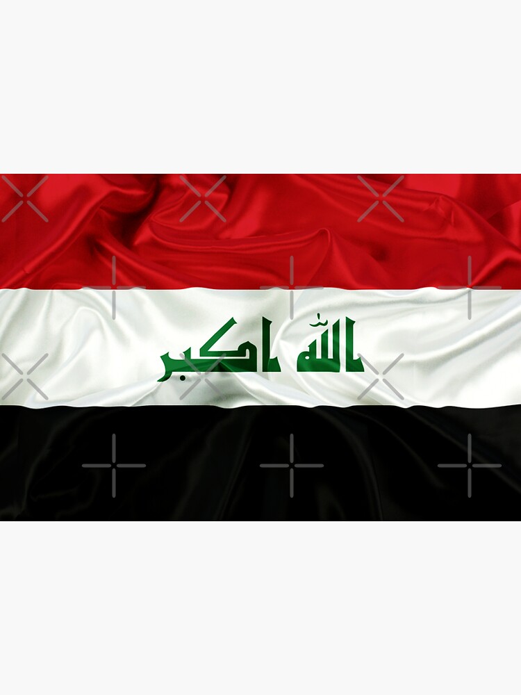 Magnet for Sale mit Irak Flagge realistisch von Mo5tar