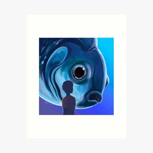 Item preview, Curious Fish designed and sold by Racecar-Lettuce.