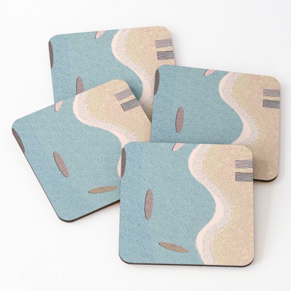 Item preview, East Beach Abstract Pattern Print designed and sold by Kate Greene.