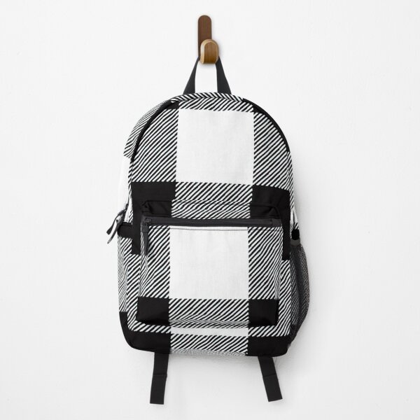 Item preview,  Black and White Buffalo Plaid Large Check Checkered Pattern designed and sold by SqueakyRicardo.