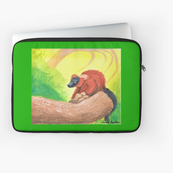 Red-Ruffed Lemur Laptop Sleeve