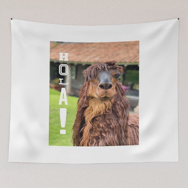 Item preview, Sassy Hola Llama designed and sold by SocialWest.