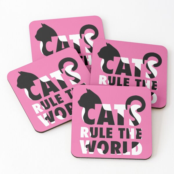 Item preview, Cats Rule The World designed and sold by Blok45.