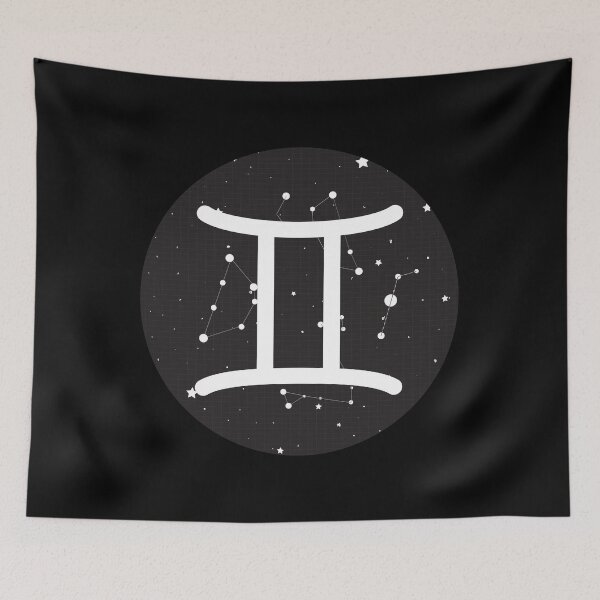 Item preview, Gemini Zodiac Sign - Astrology Star Sky designed and sold by m95sim.