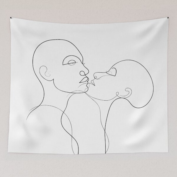 Item preview, Prelude To A Kiss Line Portraits designed and sold by Adam Regester.