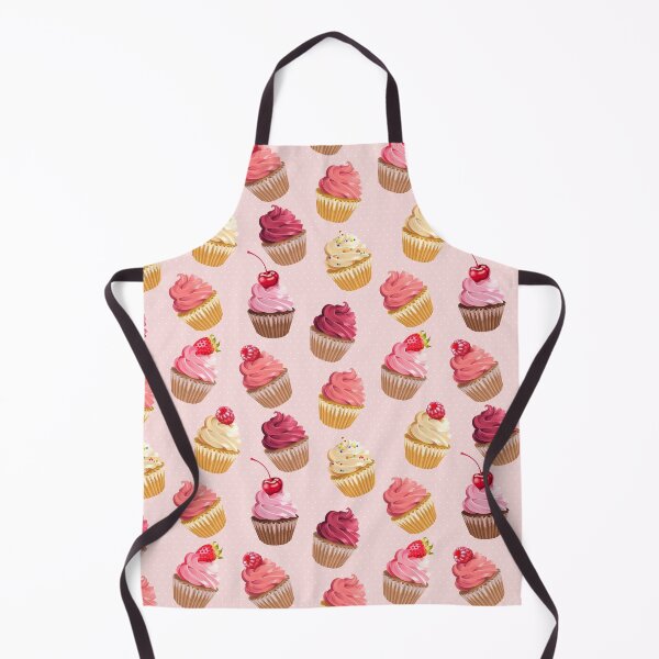 Item preview, Delicious Pink Retro Cupcakes designed and sold by newburyboutique.