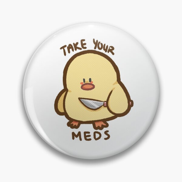 Item preview, Self-care duck: Meds Edition designed and sold by hoshiumies.