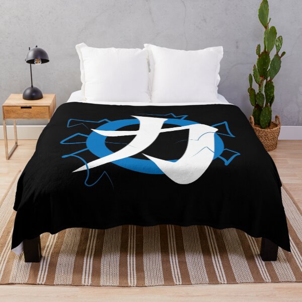 Item preview, Japanese Kanji for Power (White - Blue Lightning) designed and sold by Fulgenl.