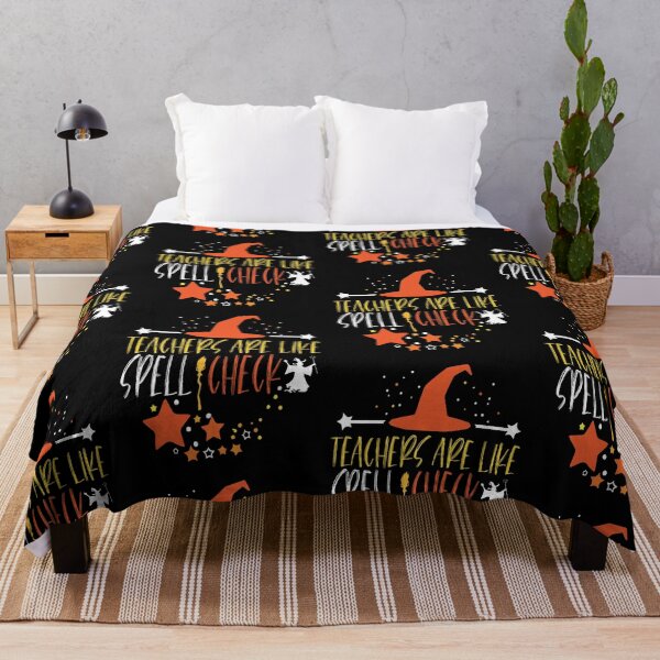 Item preview, Teachers Are Like Spell Check Classic Halloween Colours designed and sold by GravitiTees.