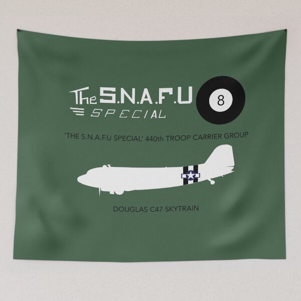 Item preview, the SNAFU special C47 skytrain designed and sold by Wartime Designs.