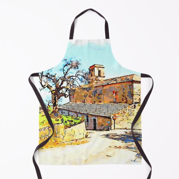 Item preview, Lamppost, olive tree and church of Laureana Cilento designed and sold by Giuseppe Cocco.