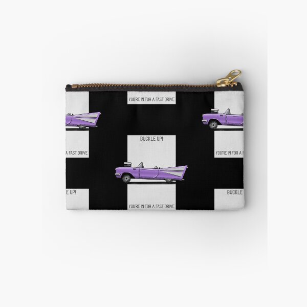 Item preview, Buckle up! You’re in for a fast drive Purple sports car  designed and sold by Got-Ya-Bak.