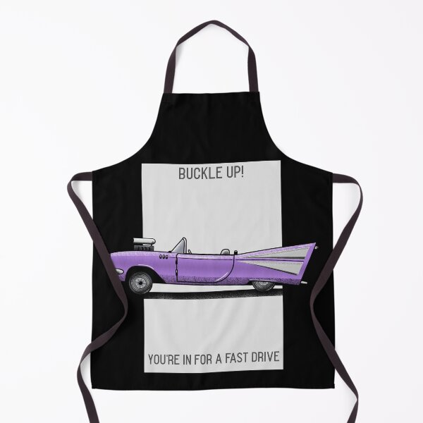 Item preview, Buckle up! You’re in for a fast drive Purple sports car  designed and sold by Got-Ya-Bak.