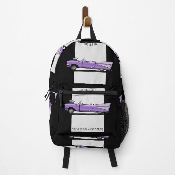 Item preview, Buckle up! You’re in for a fast drive Purple sports car designed and sold by Got-Ya-Bak.