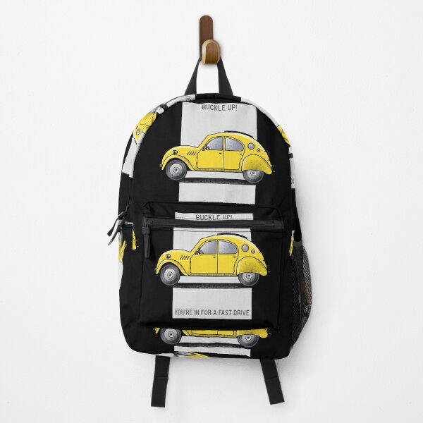 Item preview, Buckle up! You’re in for a fast drive yellow sports car designed and sold by Got-Ya-Bak.