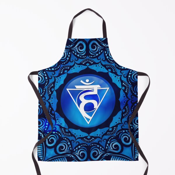 Item preview, Throat Chakra Mandala designed and sold by serenaking.